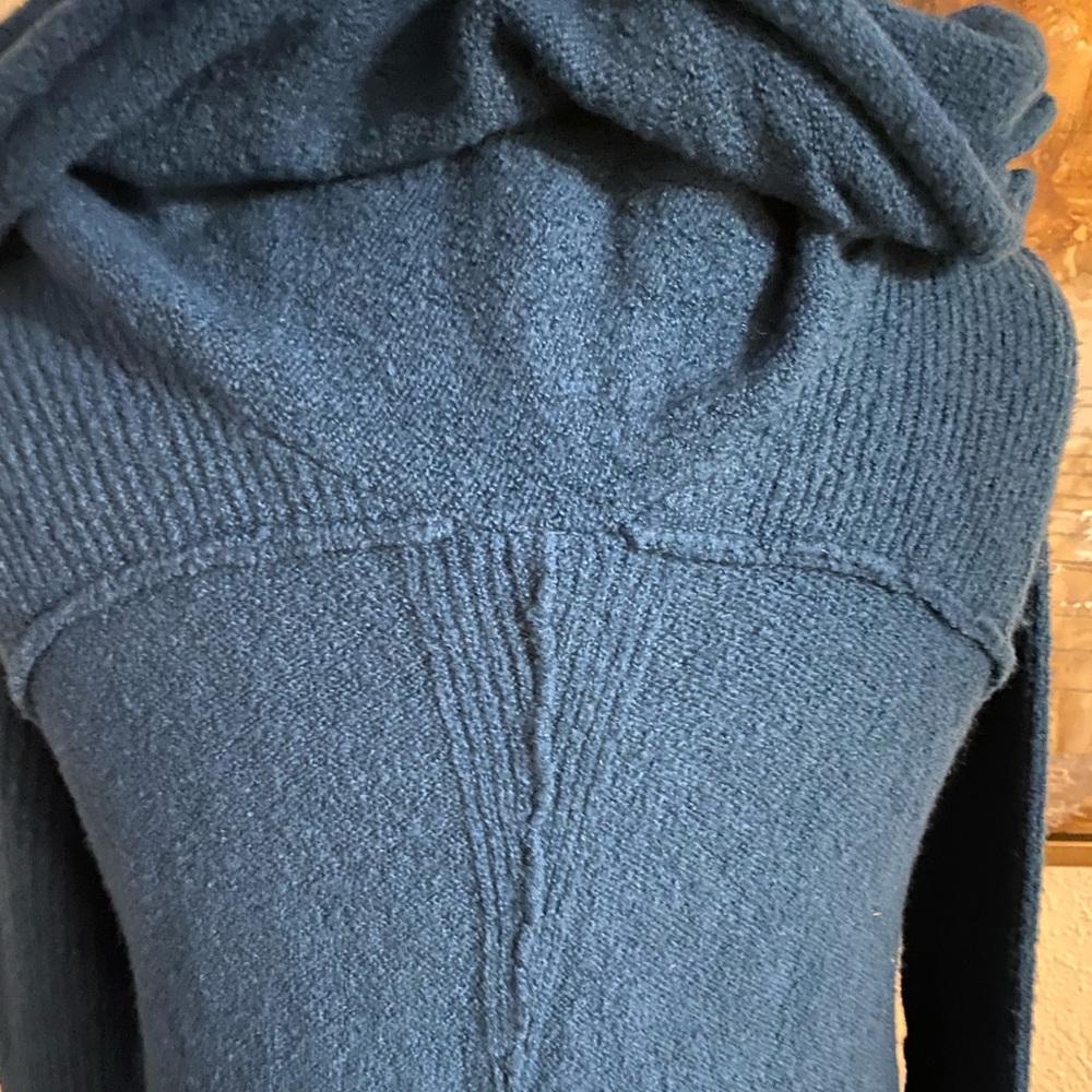 Free People cowl neck / turtleneck long sleeve sweater size XS ~ - Picture 9 of 14